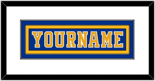 St. Louis Nameplate - Road Blue (1984-1985) - Signature Tier 1