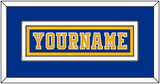 St. Louis Nameplate - Road Blue (1984-1985) - Double Mat 2