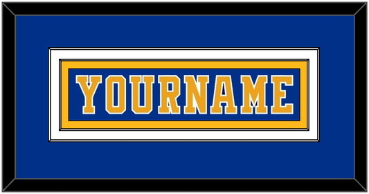 St. Louis Nameplate - Road Blue (1984-1985) - Signature Tier 2