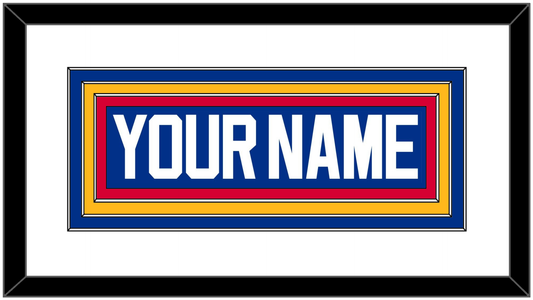 St. Louis Nameplate - Road Blue (1987-1992) - Premier Tier 1
