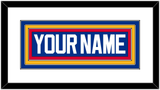 St. Louis Nameplate - Road Blue (1987-1992) - Triple Mat 1