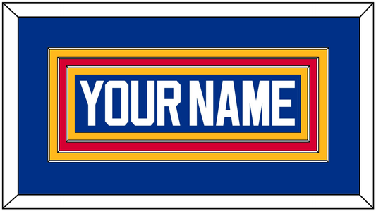 St. Louis Nameplate - Road Blue (1987-1992) - Premier Tier 2