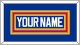 St. Louis Nameplate - Road Blue (1987-1992) - Triple Mat 2