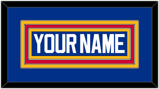 St. Louis Nameplate - Road Blue (1987-1992) - Premier Tier 2