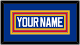 St. Louis Nameplate - Road Blue (1987-1992) - Triple Mat 2