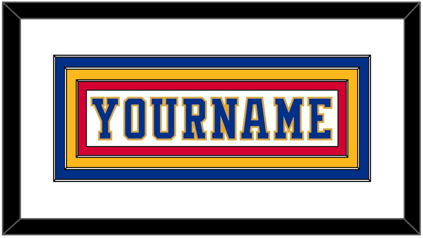 St. Louis Nameplate - Home White (1984-1985) - Premier Tier 1