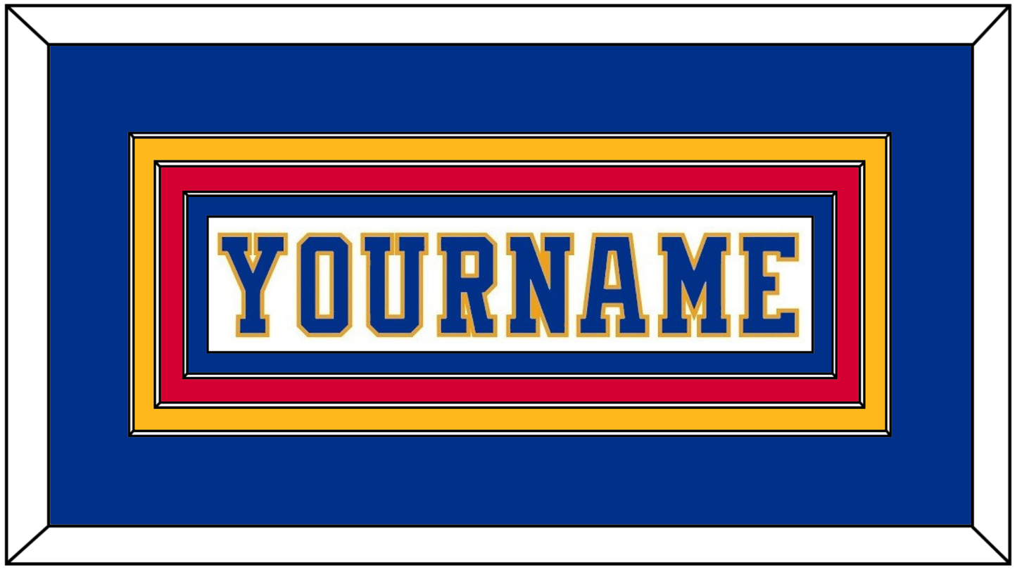 St. Louis Nameplate - Home White (1984-1985) - Premier Tier 3