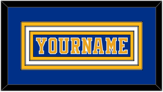 St. Louis Nameplate - Road Blue (1974-1984) - Premier Tier 1