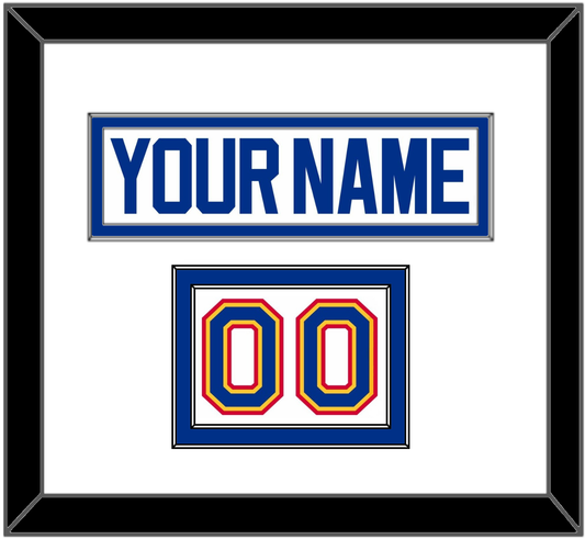 St. Louis Nameplate & Number (Shoulder) - Home White (1987-1992) - Signature Tier 1