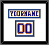 St. Louis Nameplate & Number (Shoulder) - Home White (1984-1985) - Double Mat 1