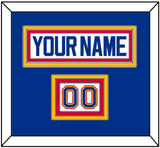 St. Louis Nameplate & Number (Shoulder) - Home White (1987-1992) - Triple Mat 2