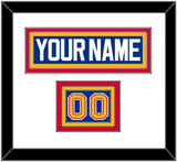 St. Louis Nameplate & Number (Shoulder) - Road Blue (1987-1992) - Triple Mat 1