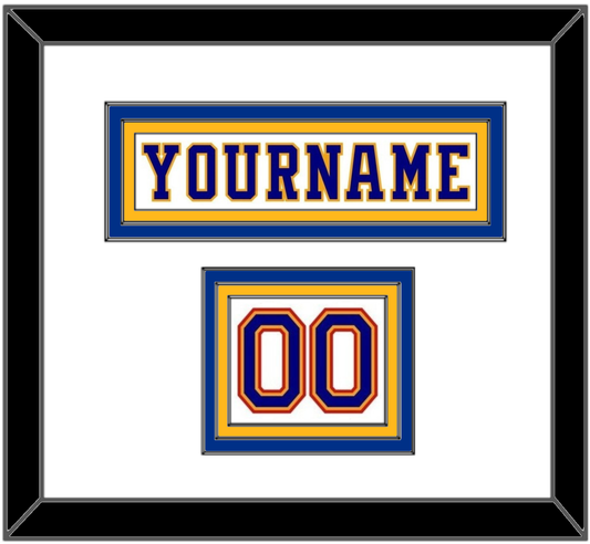St. Louis Nameplate & Number (Shoulder) - Home White (1984-1985) - Premier Tier 1