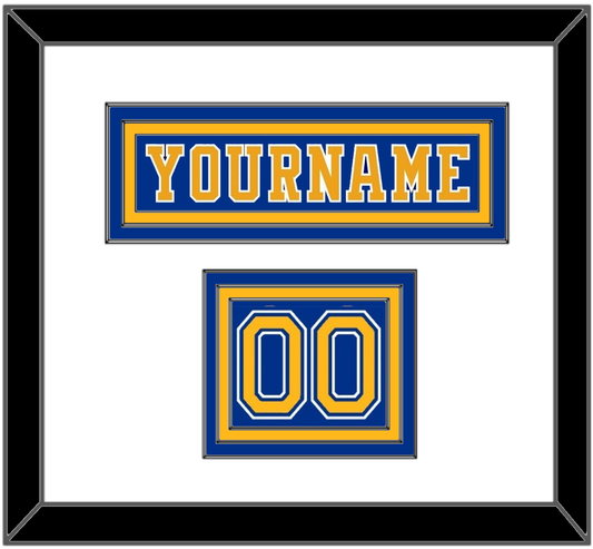 St. Louis Nameplate & Number (Shoulder) - Road Blue (1977-1984) - Premier Tier 1