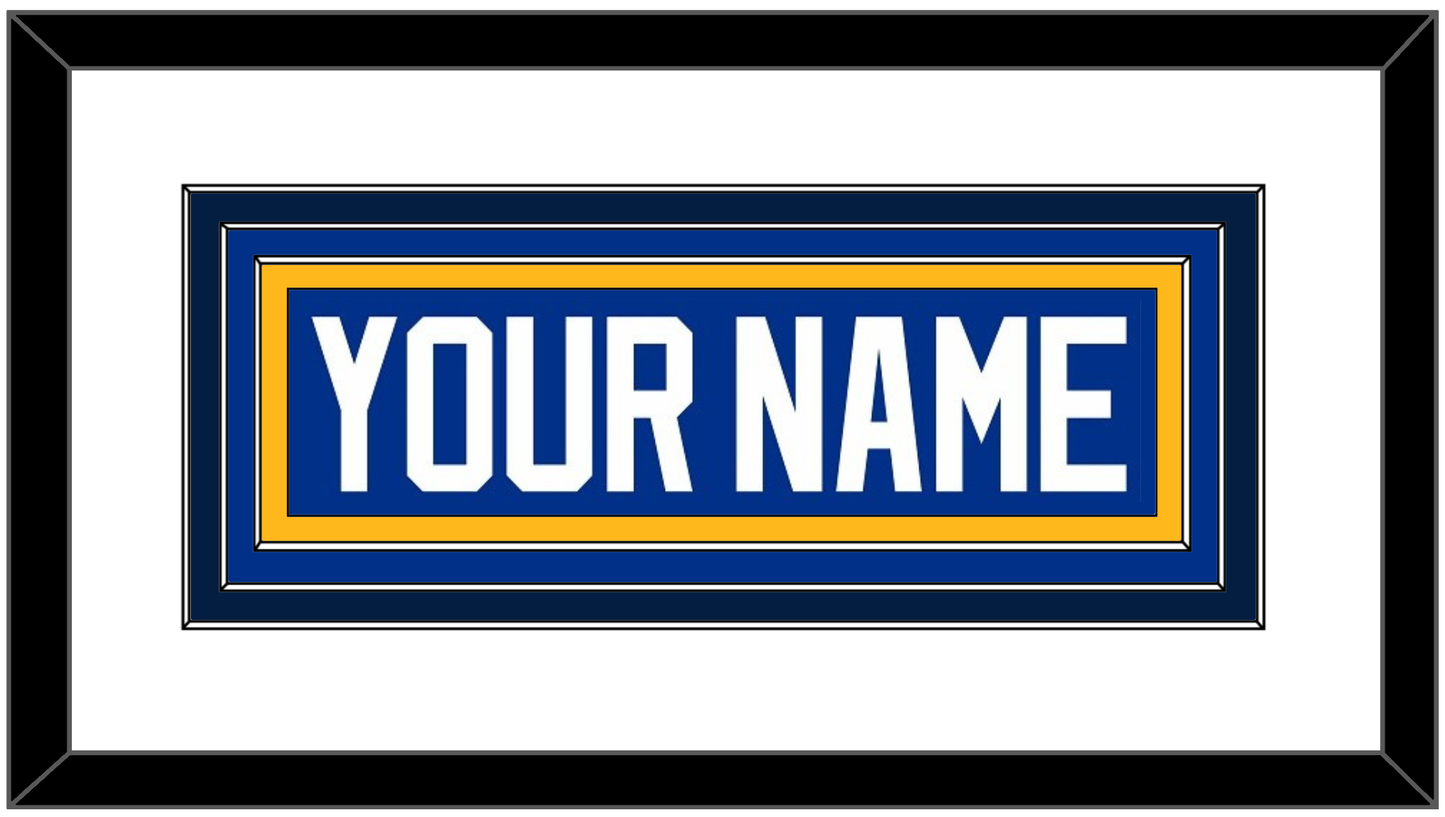 St. Louis Nameplate - Alternate Blue - Premier Tier 1
