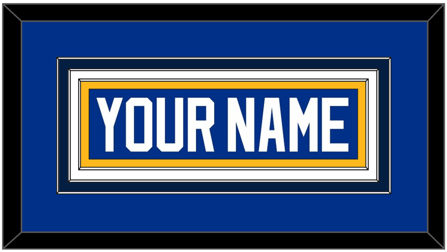 St. Louis Nameplate - Alternate Blue - Premier Tier 2