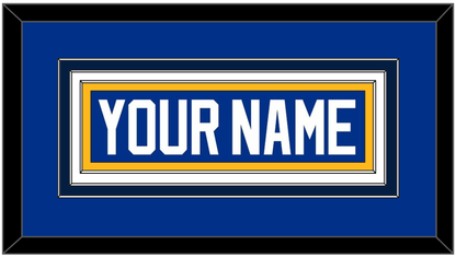 St. Louis Nameplate - Alternate Blue - Premier Tier 2