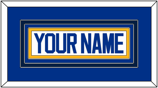 St. Louis Nameplate - Road White (2017-2025) - Premier Tier 2