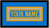 St. Louis Nameplate - Alternate Blue (2018-2025) - Triple Mat 2