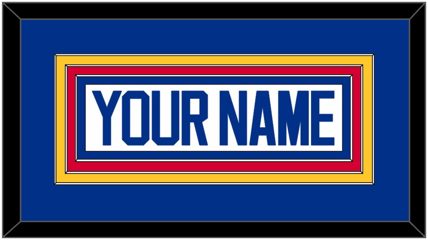 St. Louis Nameplate - Home White (1995-1998) - Premier Tier 2