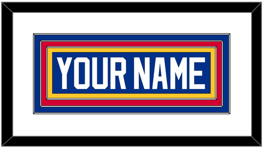 St. Louis Nameplate - Road Blue (1995-1998) - Premier Tier 1