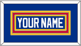 St. Louis Nameplate - Road Blue (1995-1998) - Triple Mat 2