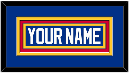 St. Louis Nameplate - Road Blue (1995-1998) - Premier Tier 2