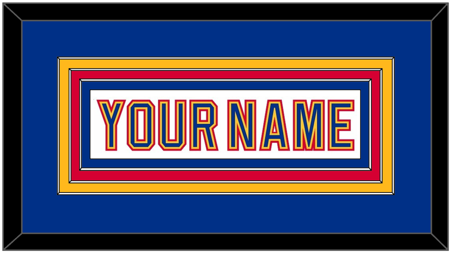 St. Louis Nameplate - Home White (1992-1995) - Premier Tier 2