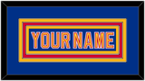 St. Louis Nameplate - Road Blue (1992-1995) - Triple Mat 2