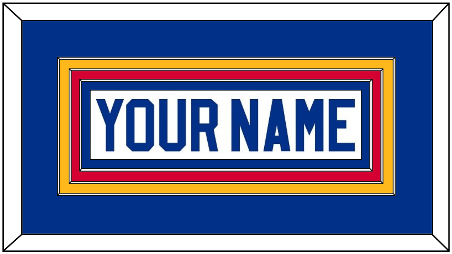 St. Louis Nameplate - Home White (1985-1987) - Premier Tier 2