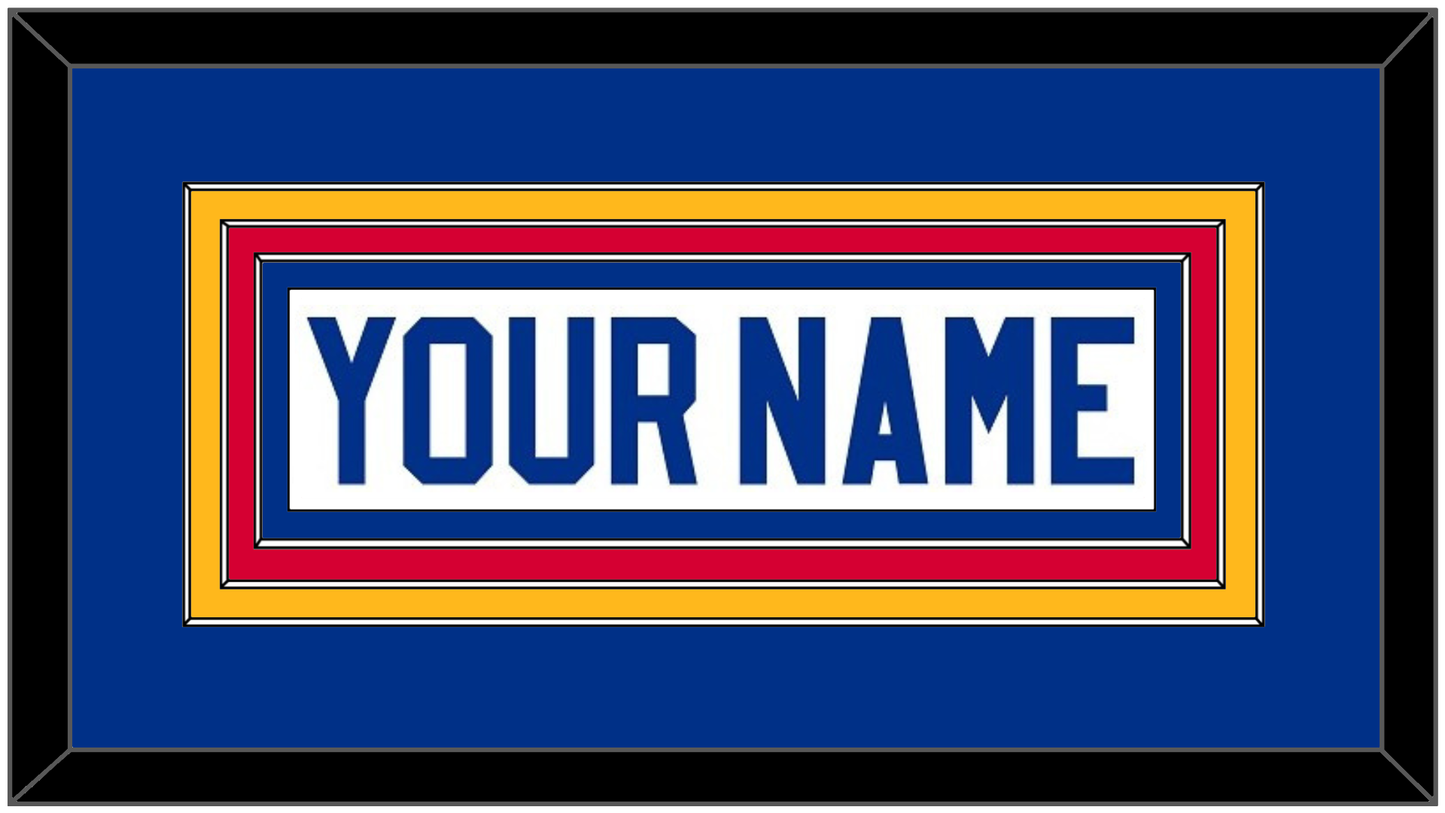 St. Louis Nameplate - Home White (1985-1987) - Premier Tier 2