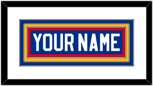 St. Louis Nameplate - Road Blue (1985-1987) - Premier Tier 1
