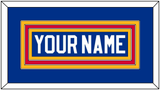 St. Louis Nameplate - Road Blue (1985-1987) - Triple Mat 2