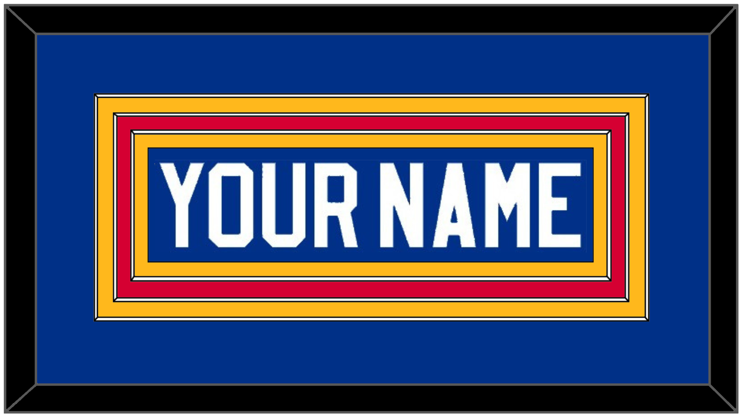 St. Louis Nameplate - Road Blue (1985-1987) - Premier Tier 2