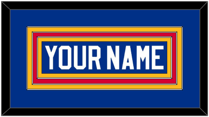 St. Louis Nameplate - Road Blue (1985-1987) - Premier Tier 2