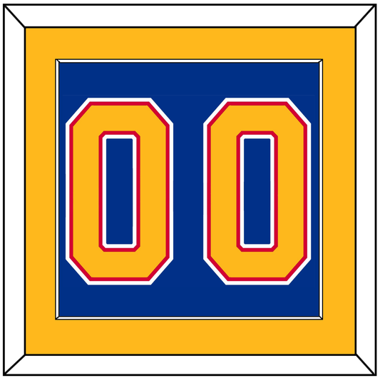 St. Louis Number (Back) - Road Blue (1987-1992) - Essential Tier 2