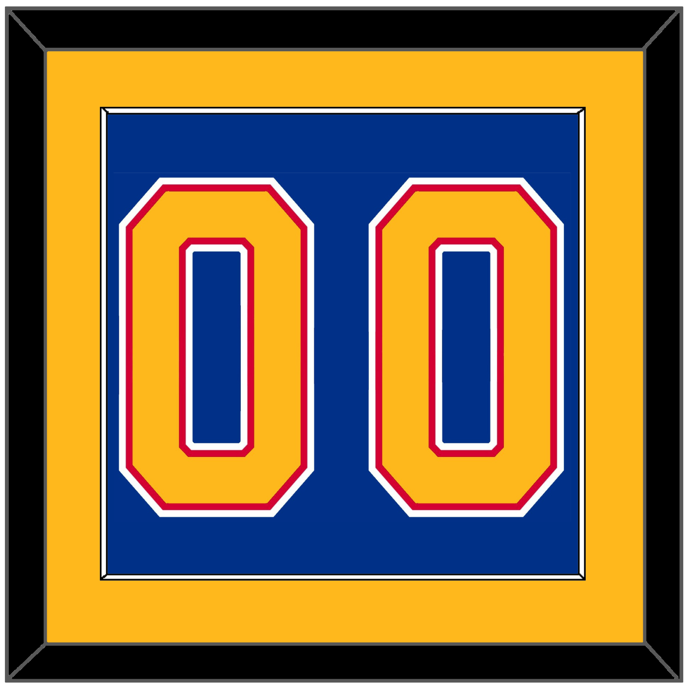 St. Louis Number (Back) - Road Blue (1987-1992) - Essential Tier 2