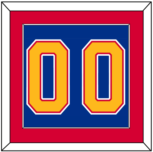 St. Louis Number (Back) - Road Blue (1987-1992) - Essential Tier 3