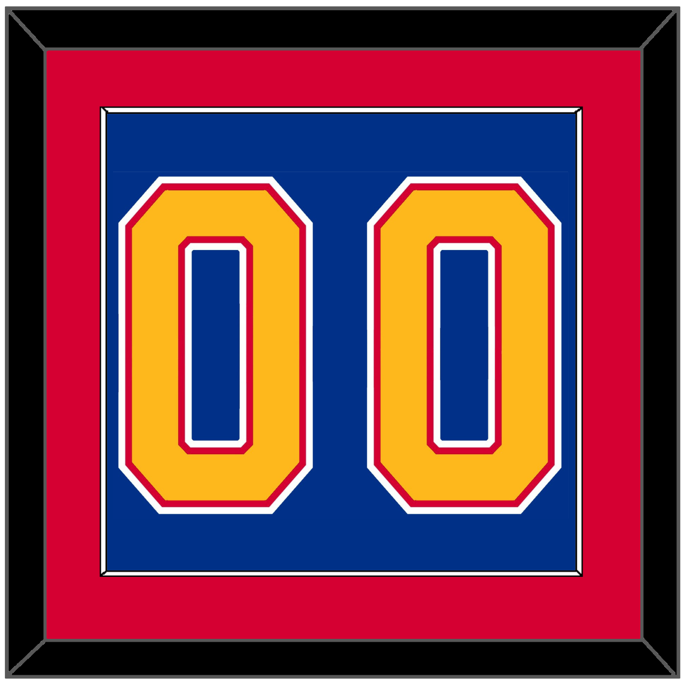 St. Louis Number (Back) - Road Blue (1987-1992) - Essential Tier 3