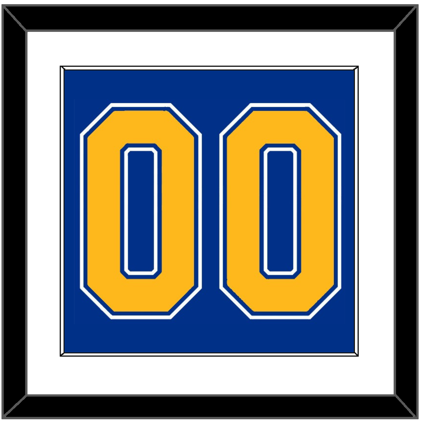 St. Louis Number (Back) - Road Blue (1967-1973) - Essential Tier 1