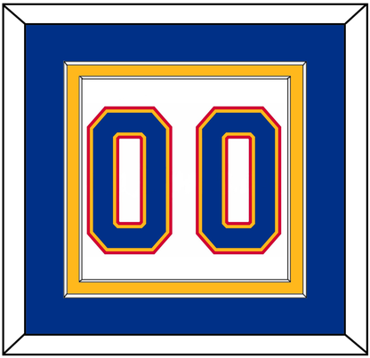 St. Louis Number (Back) - Home White (1987-1992) - Signature Tier 2