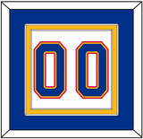 St. Louis Number (Back) - Home White (1987-1992) - Double Mat 2