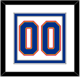 St. Louis Number (Back) - Home White (1984-1985) - Double Mat 1