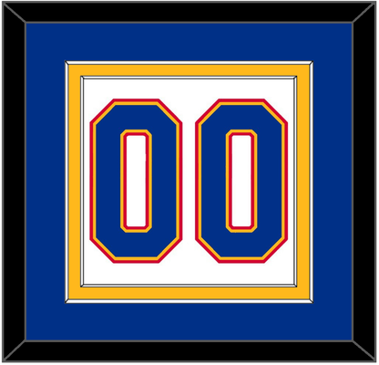 St. Louis Number (Back) - Home White (1984-1985) - Signature Tier 2