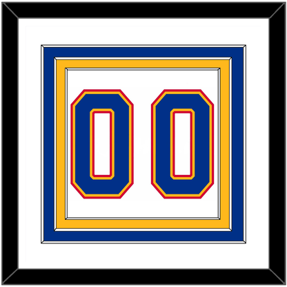 St. Louis Number (Back) - Home White (1987-1992) - Premier Tier 1