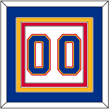 St. Louis Number (Back) - Home White (1987-1992) - Premier Tier 2