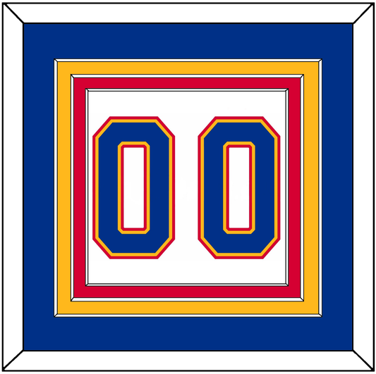 St. Louis Number (Back) - Home White (1987-1992) - Premier Tier 2
