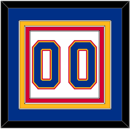 St. Louis Number (Back) - Home White (1987-1992) - Premier Tier 2