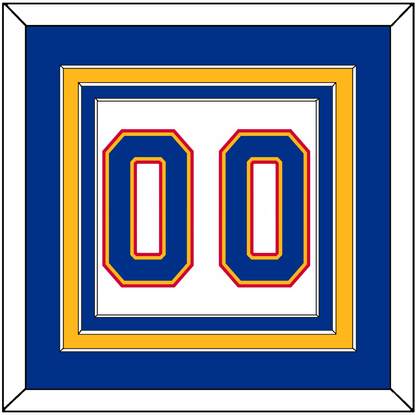 St. Louis Number (Back) - Home White (1987-1992) - Premier Tier 3