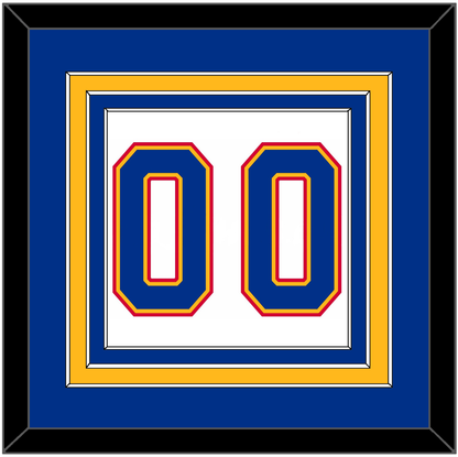 St. Louis Number (Back) - Home White (1987-1992) - Premier Tier 3